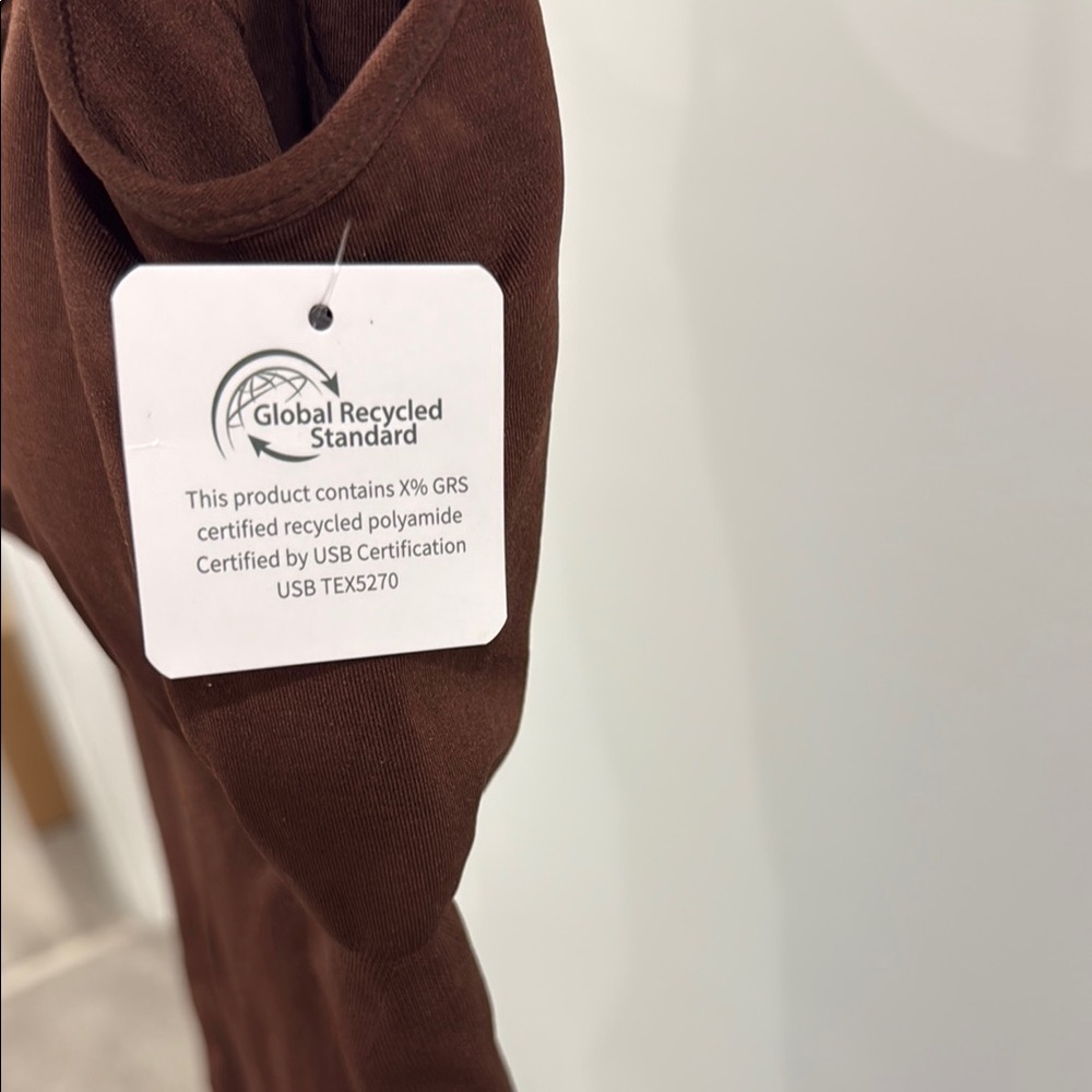 Women's Brown Sleeveless Dress - Picture 5 of 9